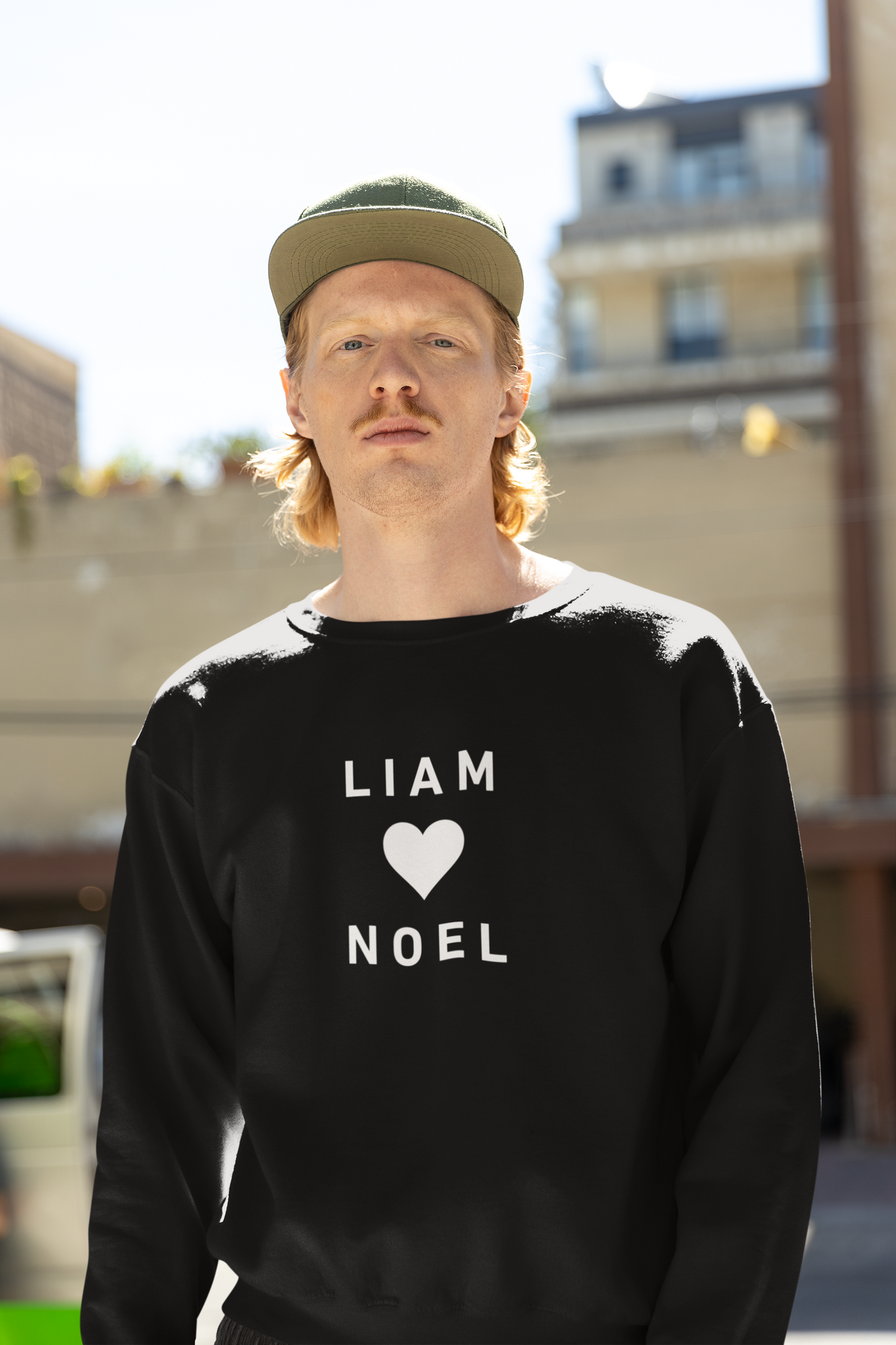 Liam ❤️ Noel Nostalgia Sweatshirt | Retro Music Lover Gift | Inspired by 90s Britpop.