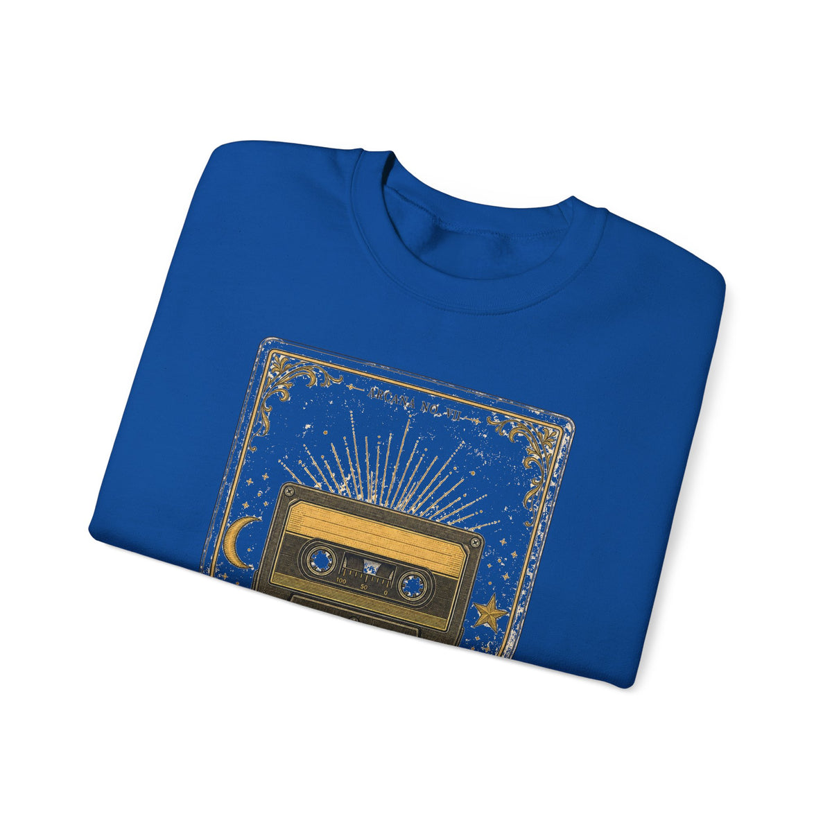 The Rewind – Tarot-Inspired Cassette Sweatshirt