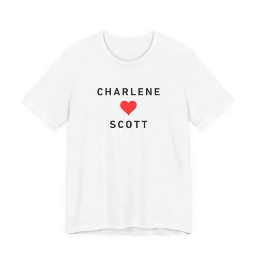 Scott and Charlene Retro Romance T-Shirt