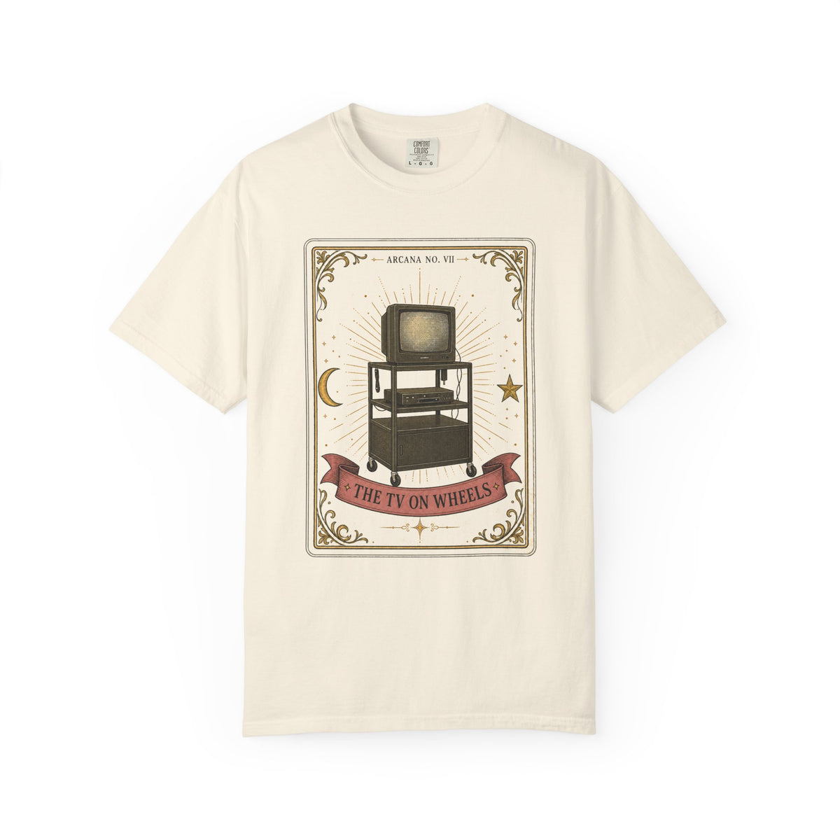 The TV on Wheels – Retro School Graphic T-Shirt