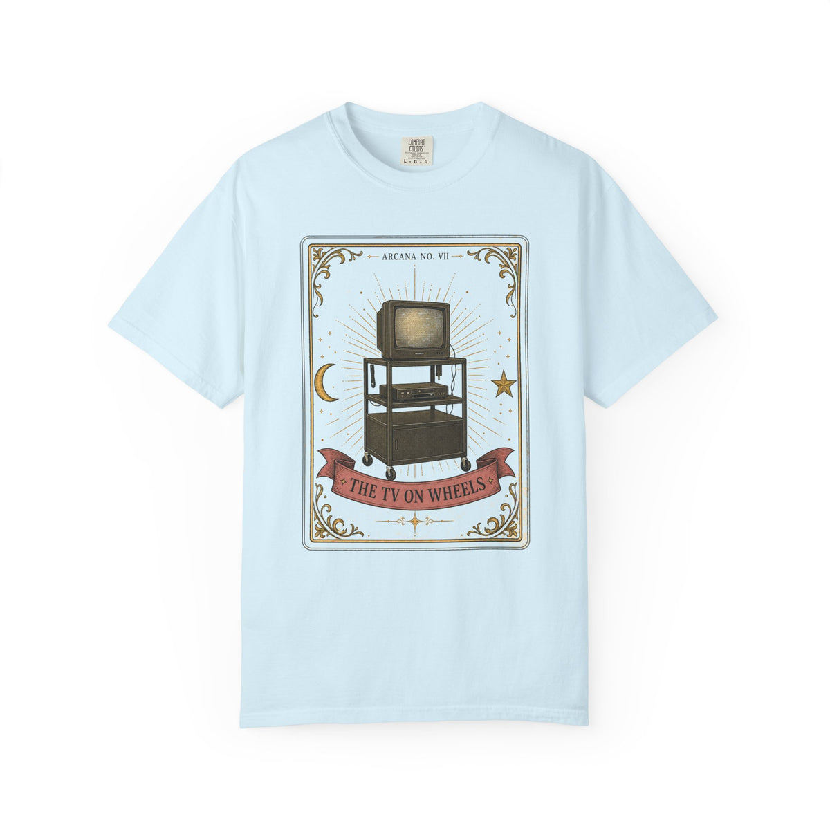 The TV on Wheels – Retro School Graphic T-Shirt