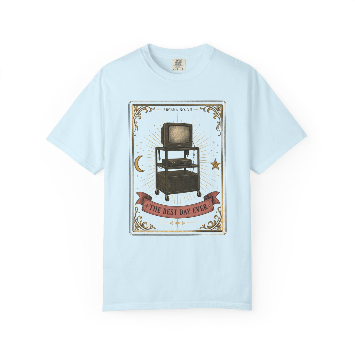 The Best Day Ever – Retro TV Trolley T-Shirt