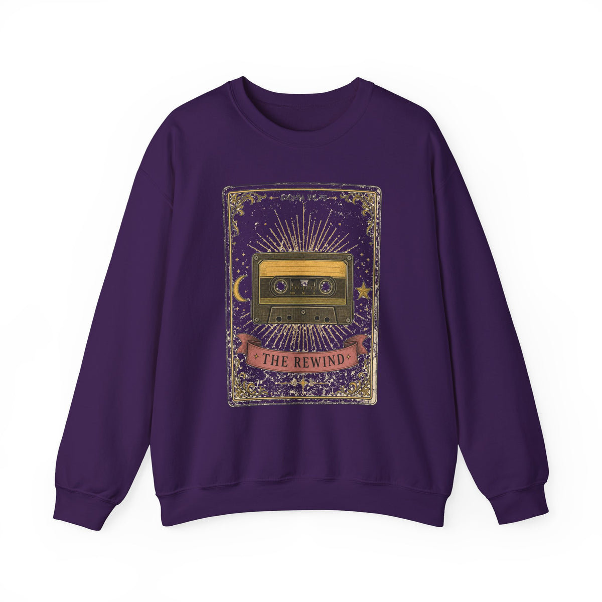 The Rewind – Tarot-Inspired Cassette Sweatshirt