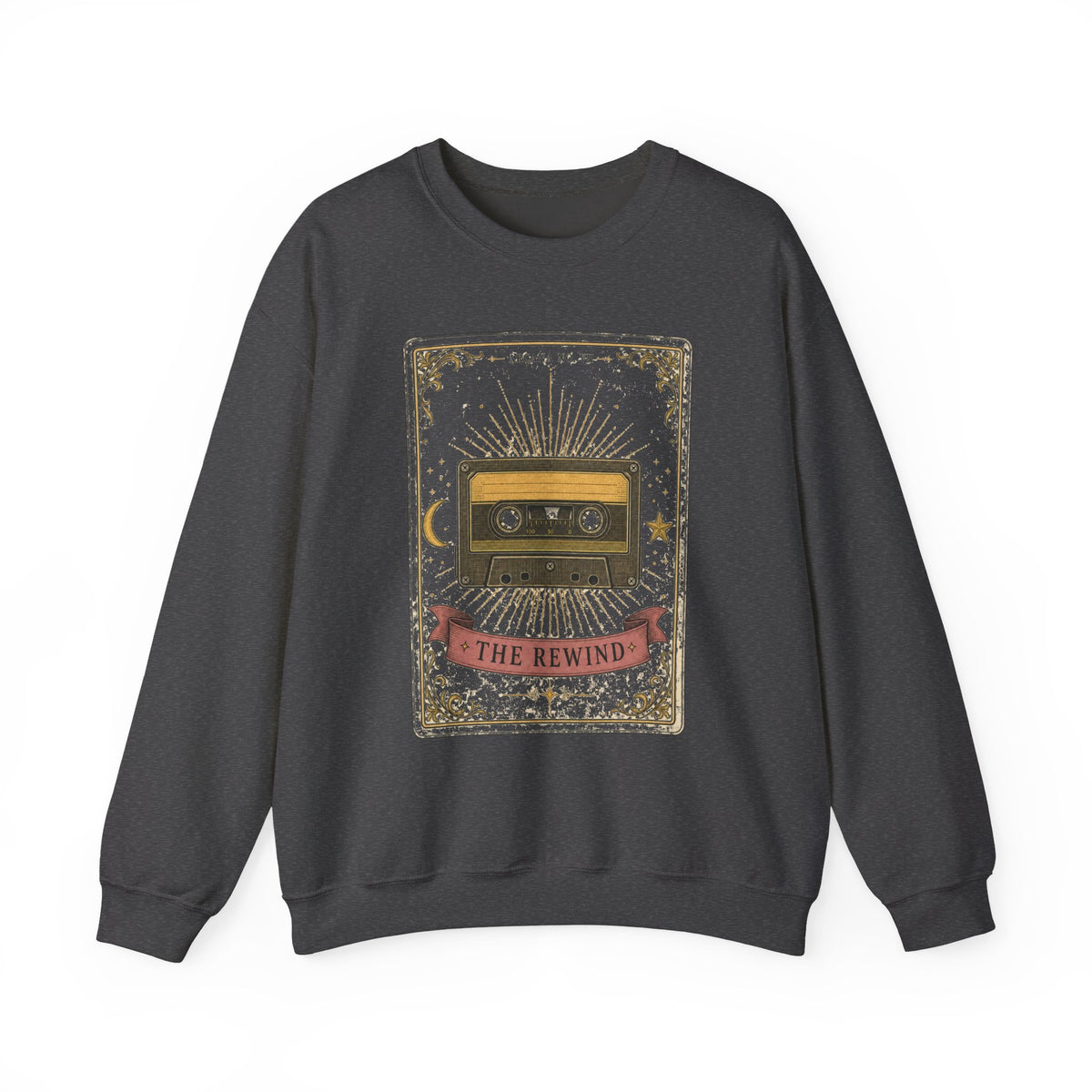 The Rewind – Tarot-Inspired Cassette Sweatshirt