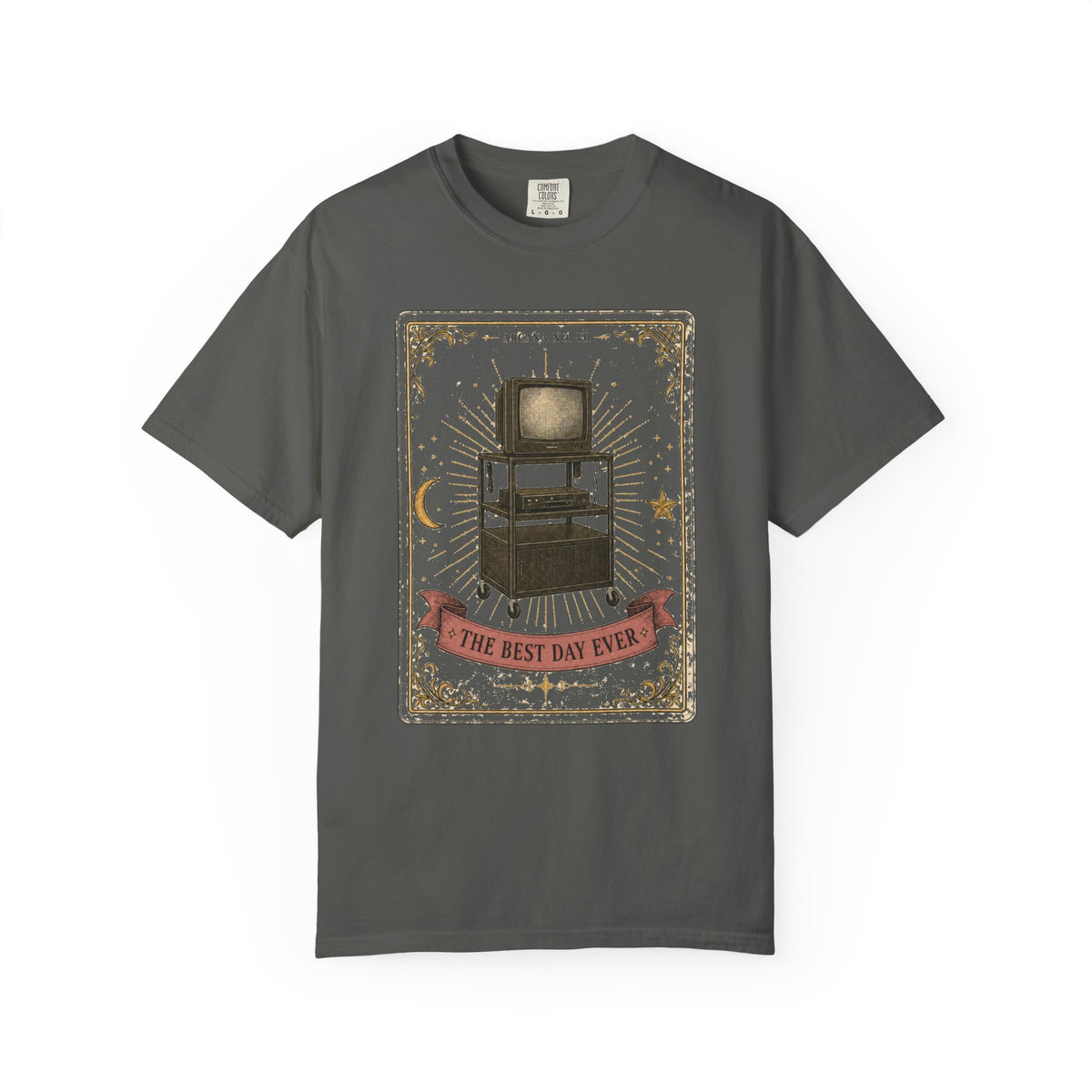 The Best Day Ever – Retro TV Trolley T-Shirt