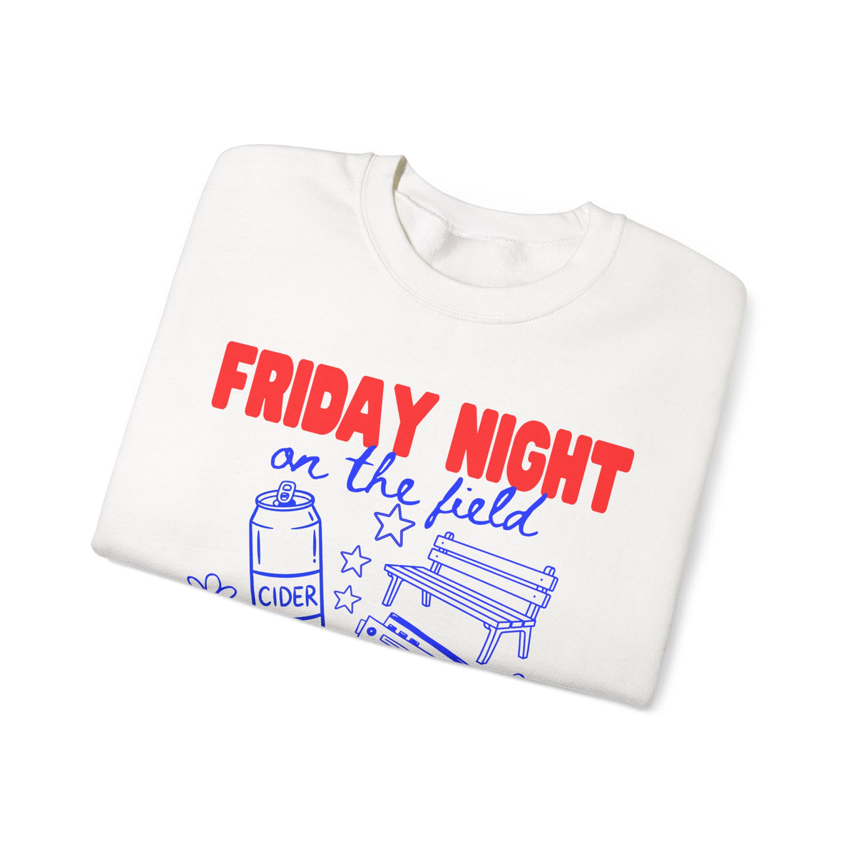 Friday Night Field Club Sweatshirt – 90s British Nostalgia Jumper