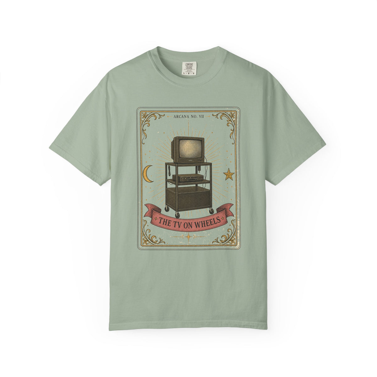 The TV on Wheels – Retro School Graphic T-Shirt