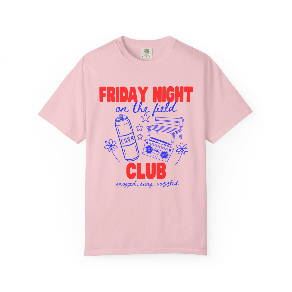 Friday Night Field Club T-Shirt – 90s British Nostalgia Tee | Comfort Colors