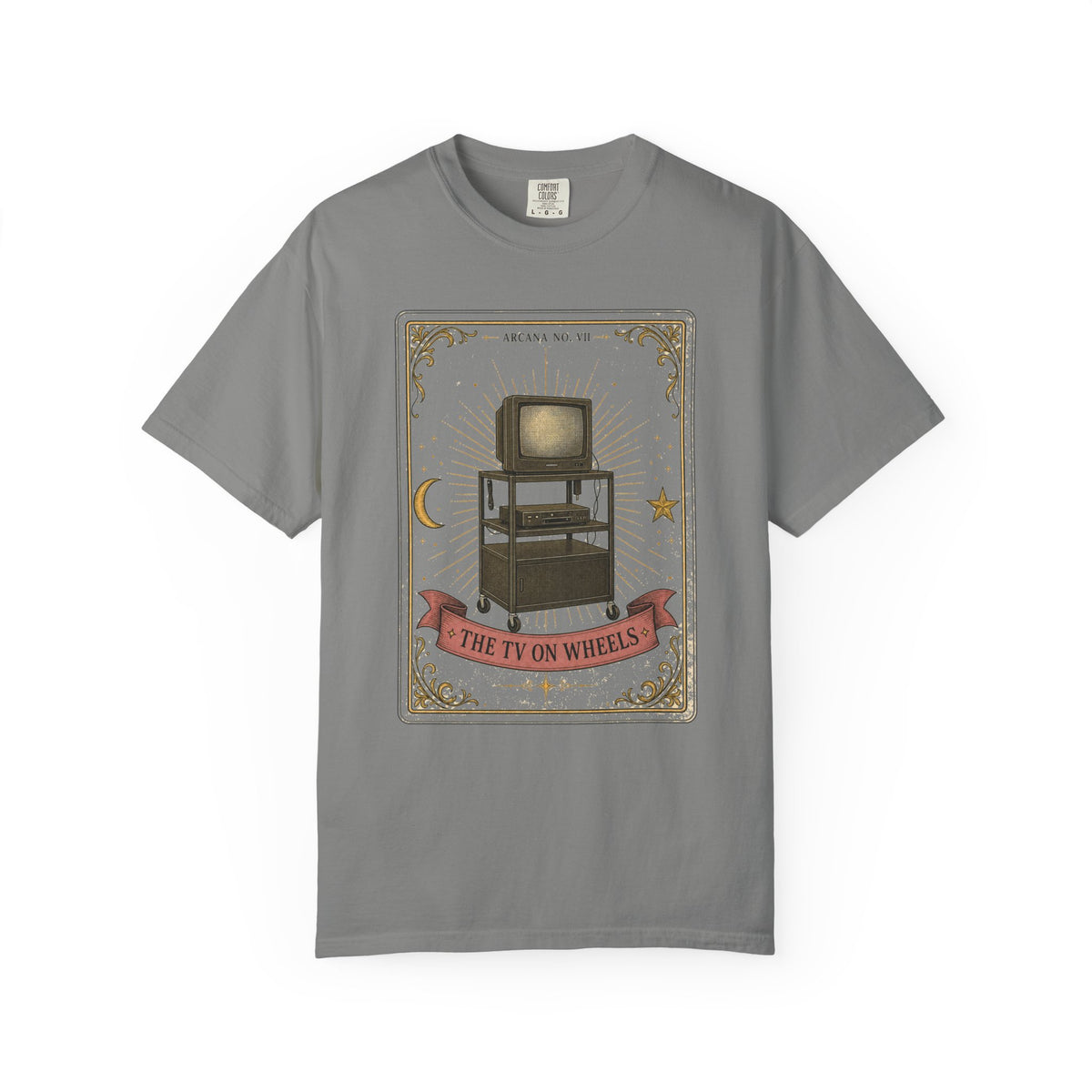 The TV on Wheels – Retro School Graphic T-Shirt