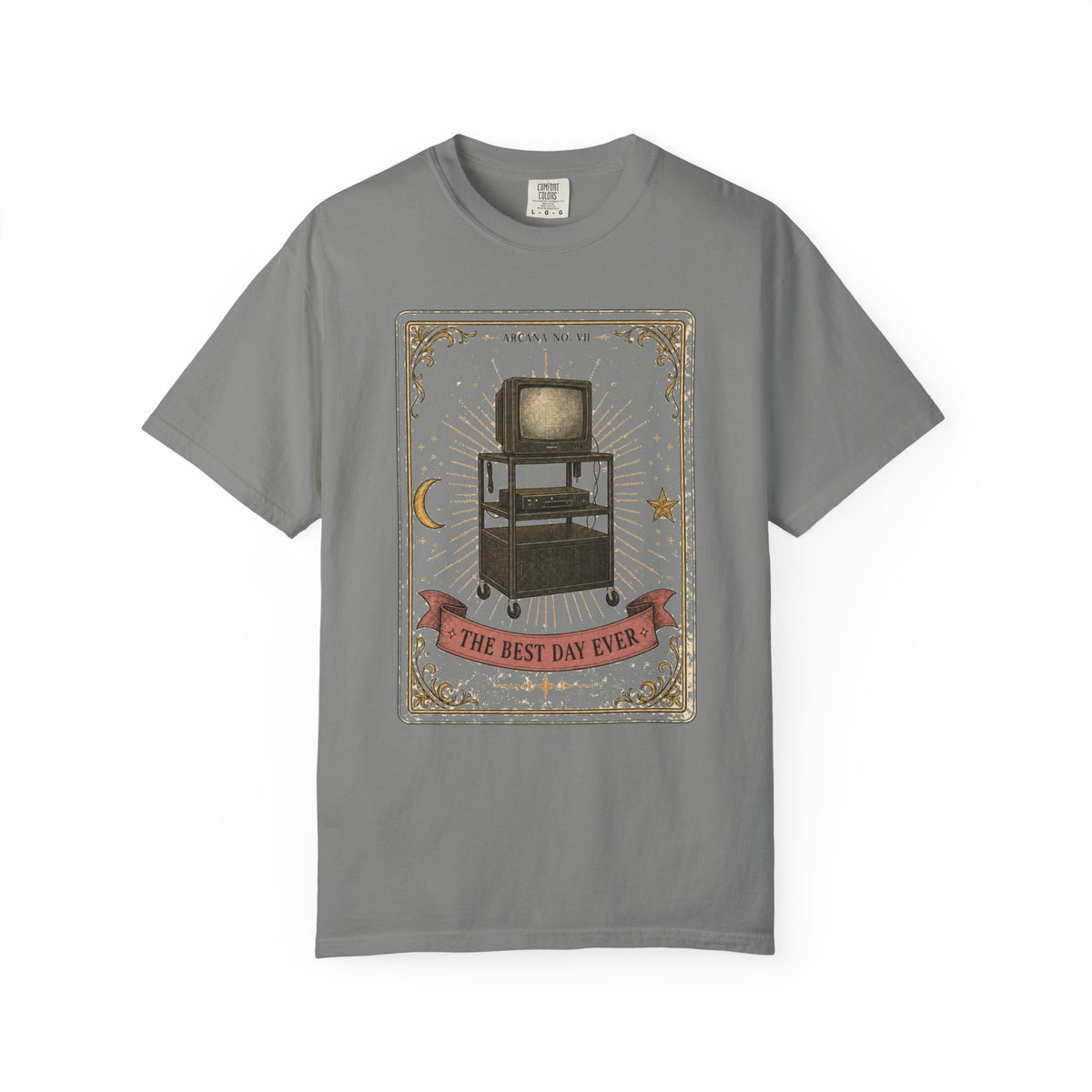 The Best Day Ever – Retro TV Trolley T-Shirt