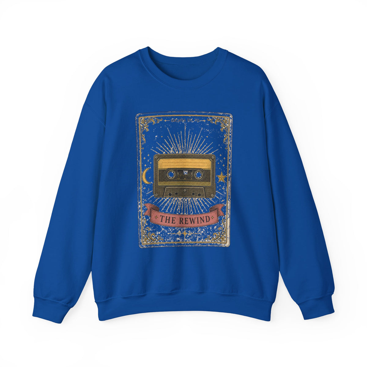 The Rewind – Tarot-Inspired Cassette Sweatshirt