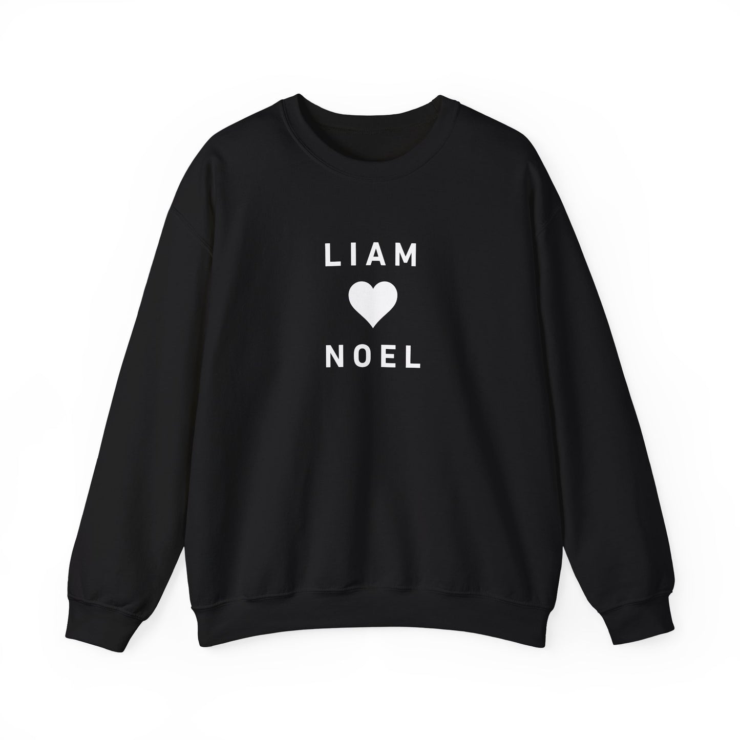 Liam ❤️ Noel Nostalgia Sweatshirt | Retro Music Lover Gift | Inspired by 90s Britpop.