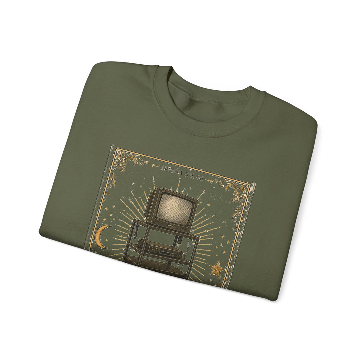 The Best Day Ever – Retro School TV Trolley Sweatshirt