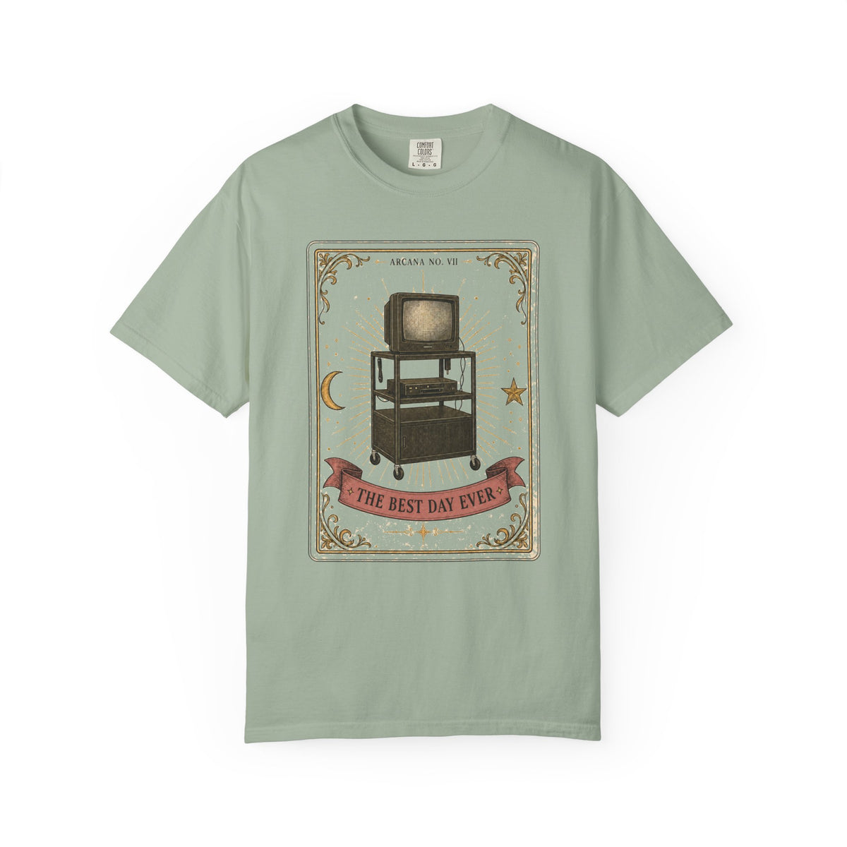 The Best Day Ever – Retro TV Trolley T-Shirt