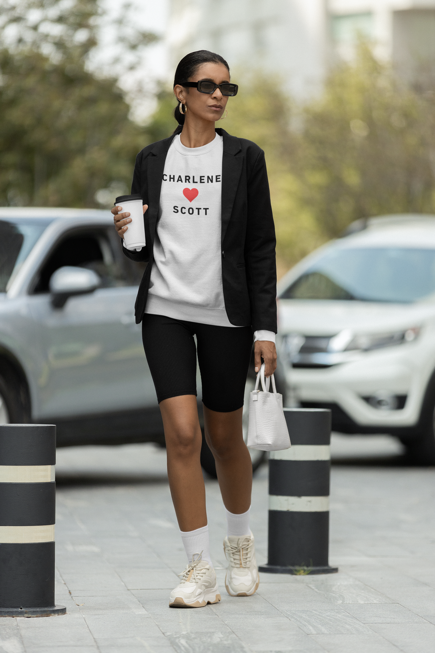 Scott and Charlene Retro Romance Sweatshirt