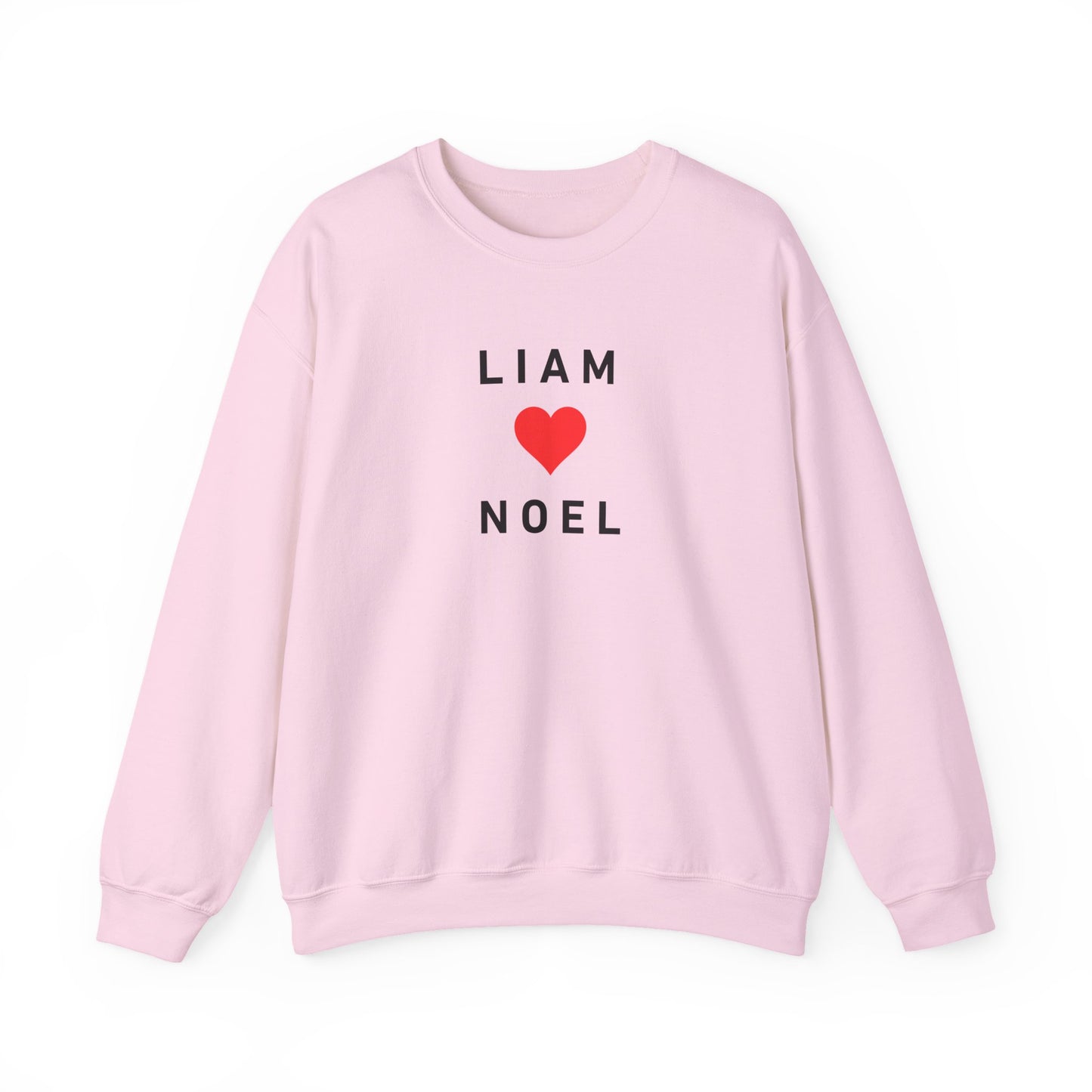 Liam ❤️ Noel Nostalgia Sweatshirt | Retro Music Lover Gift | Inspired by 90s Britpop.