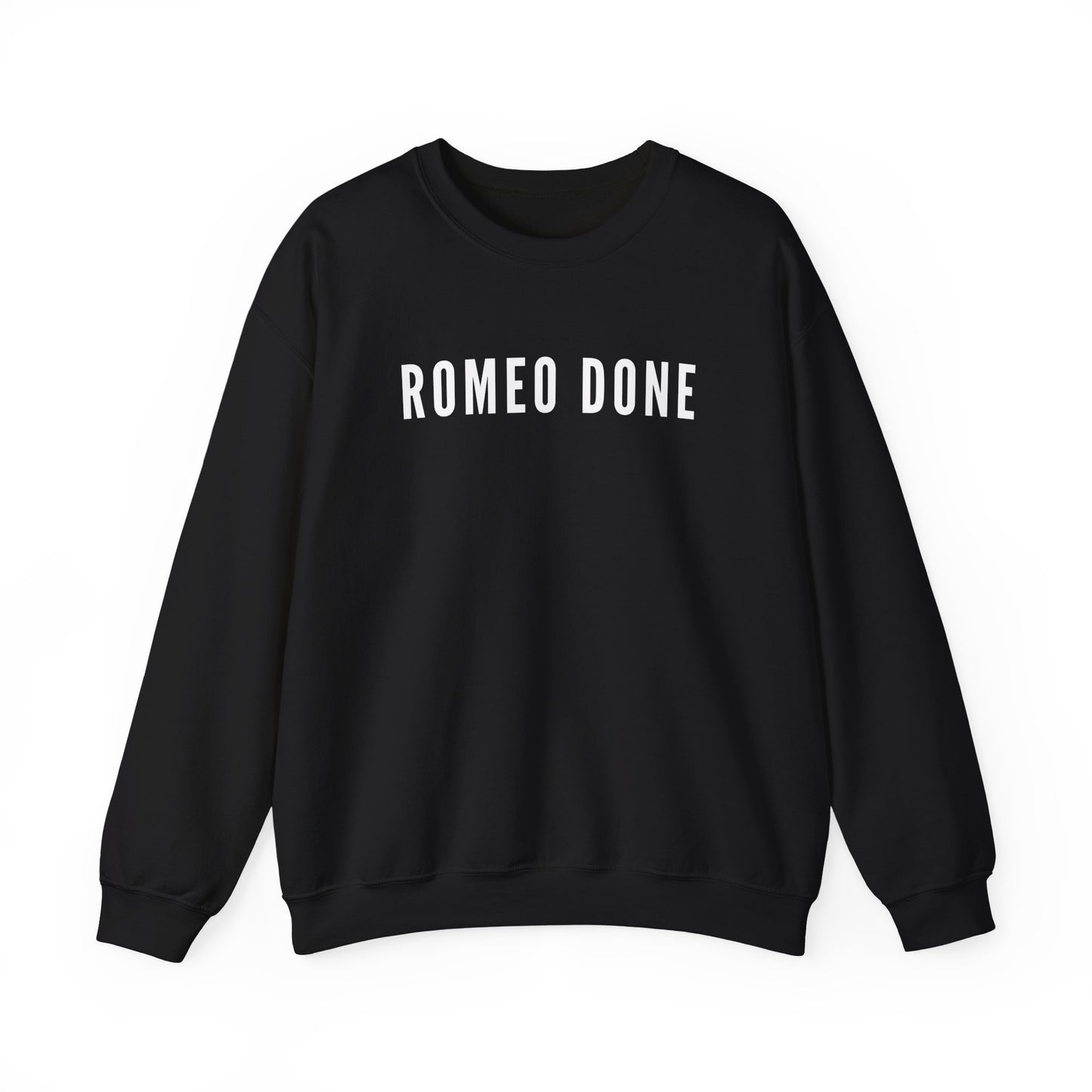 Romeo Done Sweatshirt | UK Garage Inspired Jumper | Y2K British Nostalgia | Funny 2000s Music Gift
