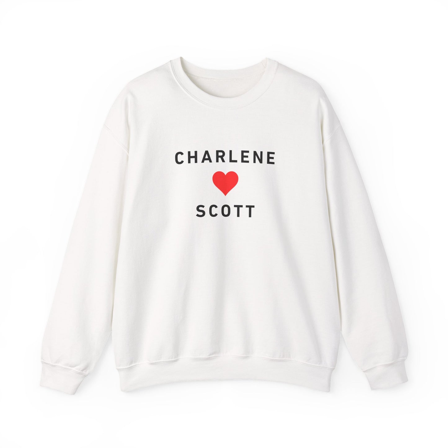 Scott and Charlene Retro Romance Sweatshirt