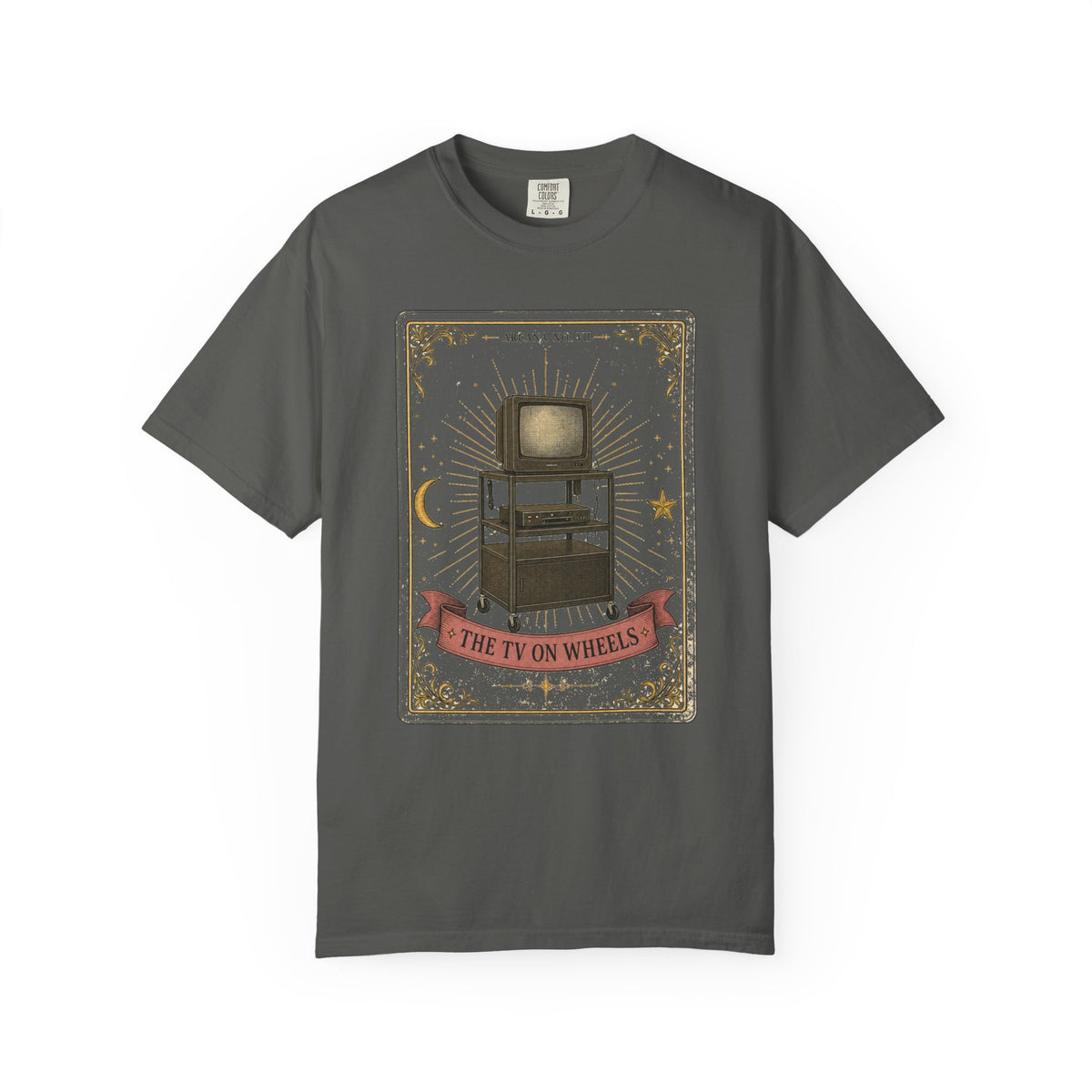 The TV on Wheels – Retro School Graphic T-Shirt