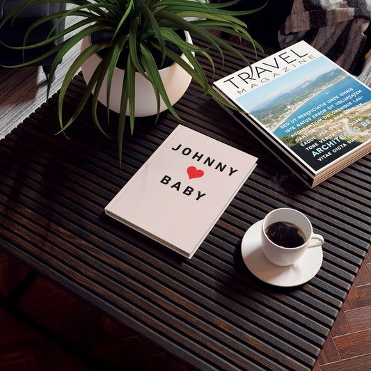 Johnny ❤️ Baby Nostalgia Hardback Journal | Tribute to an Iconic Movie Couple | Retro Romance Notebook