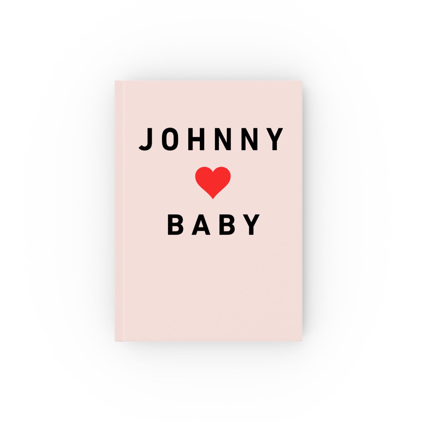 Johnny ❤️ Baby Nostalgia Hardback Journal | Tribute to an Iconic Movie Couple | Retro Romance Notebook