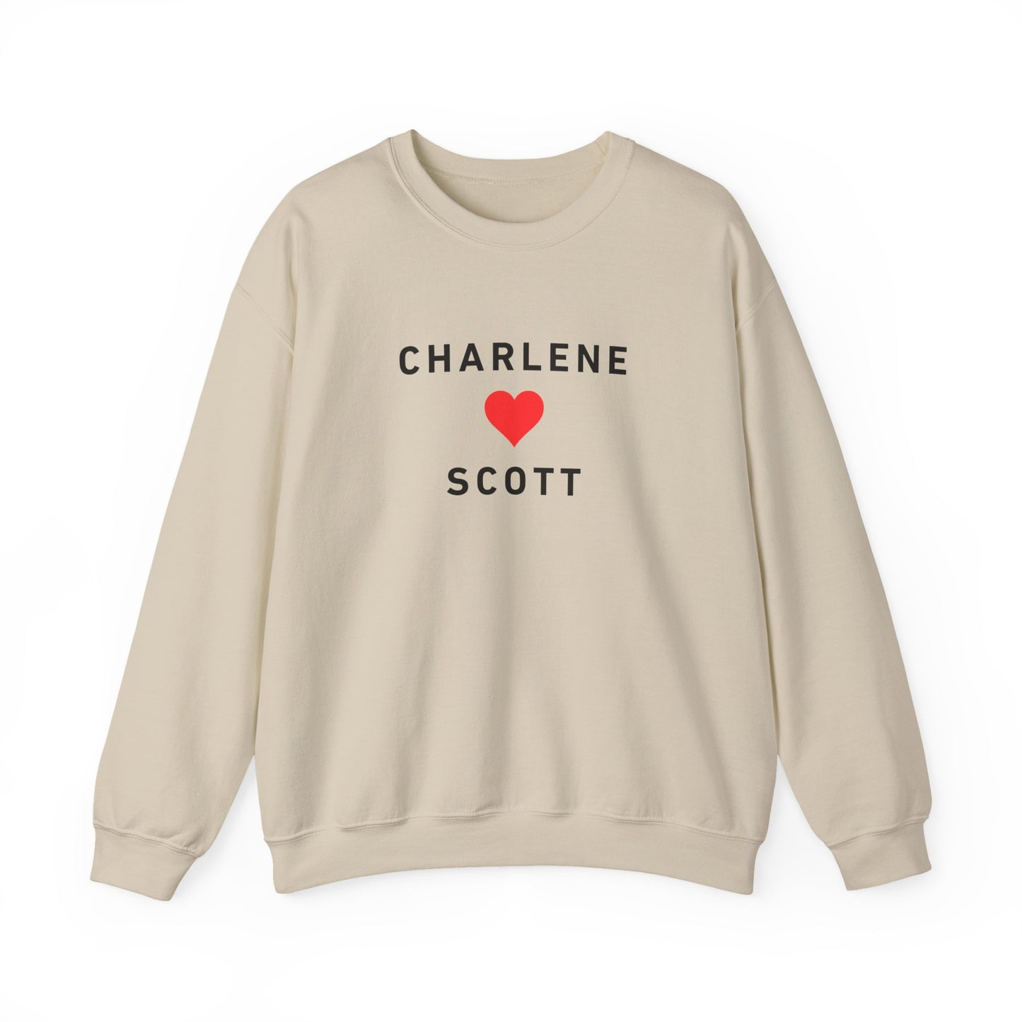 Scott and Charlene Retro Romance Sweatshirt