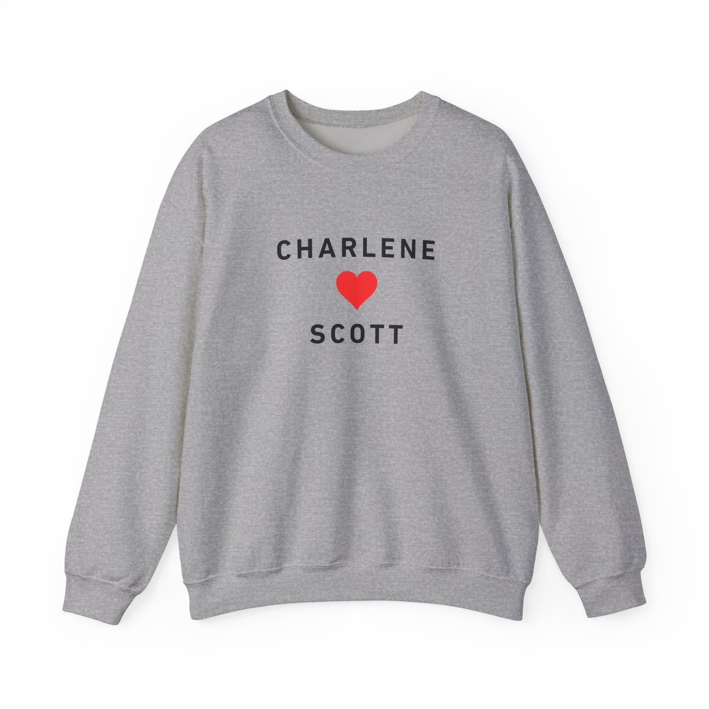 Scott and Charlene Retro Romance Sweatshirt