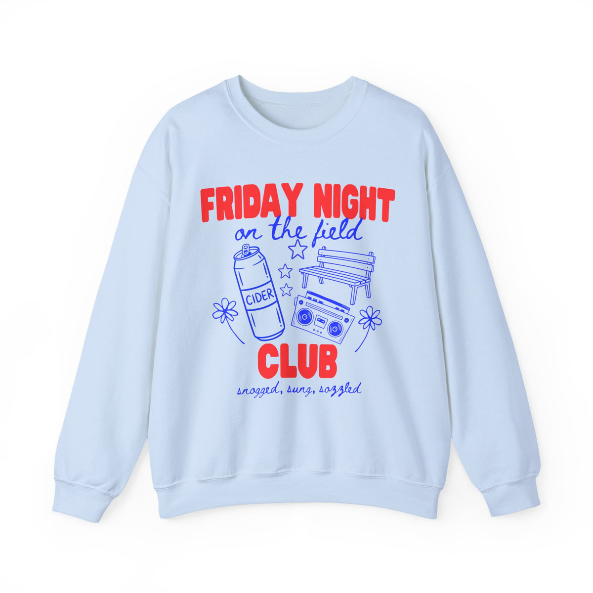 Friday Night Field Club Sweatshirt – 90s British Nostalgia Jumper