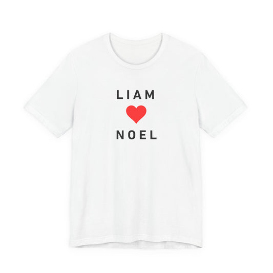Liam ❤️ Noel Nostalgia T-Shirt | Retro Music Lover Gift | Inspired by 90s Britpop