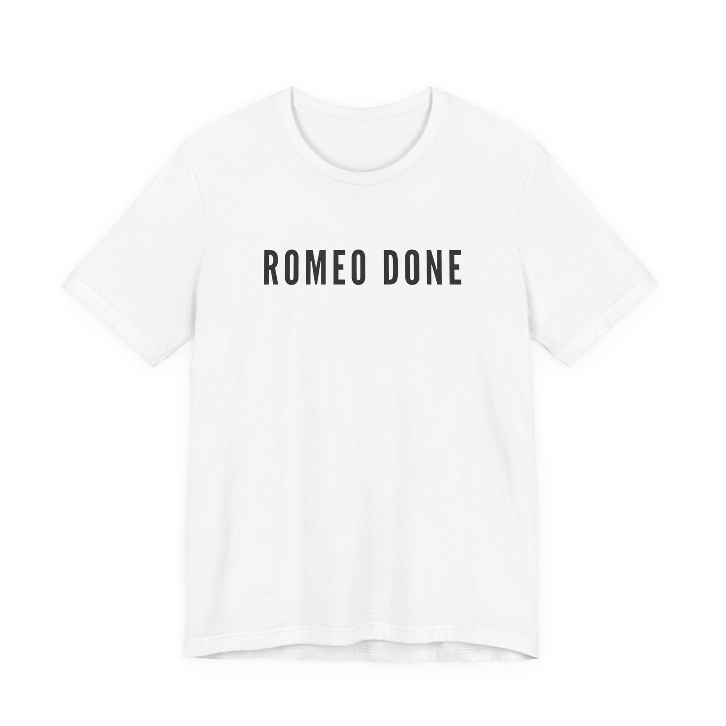 Romeo Done T-Shirt | UK Garage Nostalgia Tee | Early 2000s Slang Shirt | Funny British Gift | Y2K Rave Culture