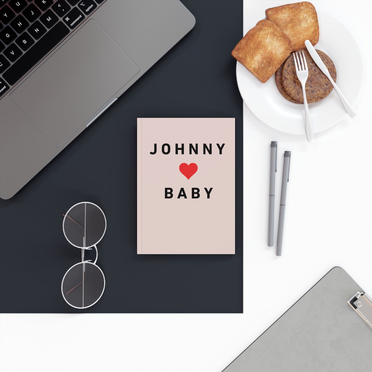 Johnny ❤️ Baby Nostalgia Hardback Journal | Tribute to an Iconic Movie Couple | Retro Romance Notebook
