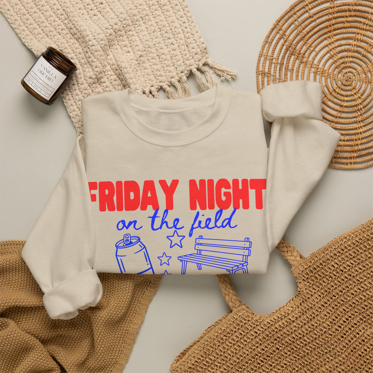 Friday Night Field Club Sweatshirt – 90s British Nostalgia Jumper