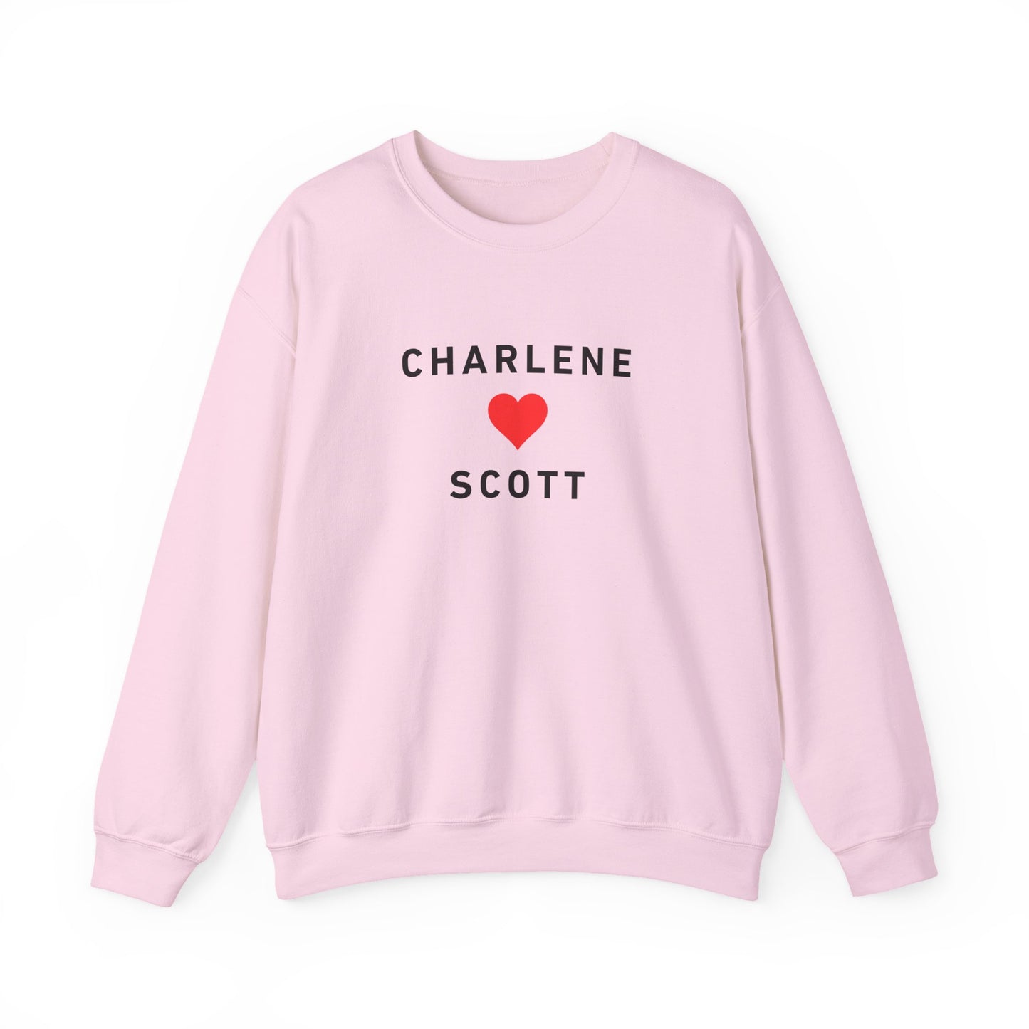 Scott and Charlene Retro Romance Sweatshirt