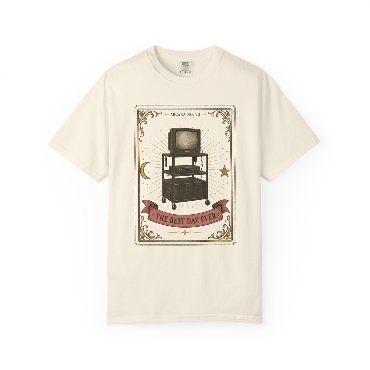 The Best Day Ever – Retro TV Trolley T-Shirt