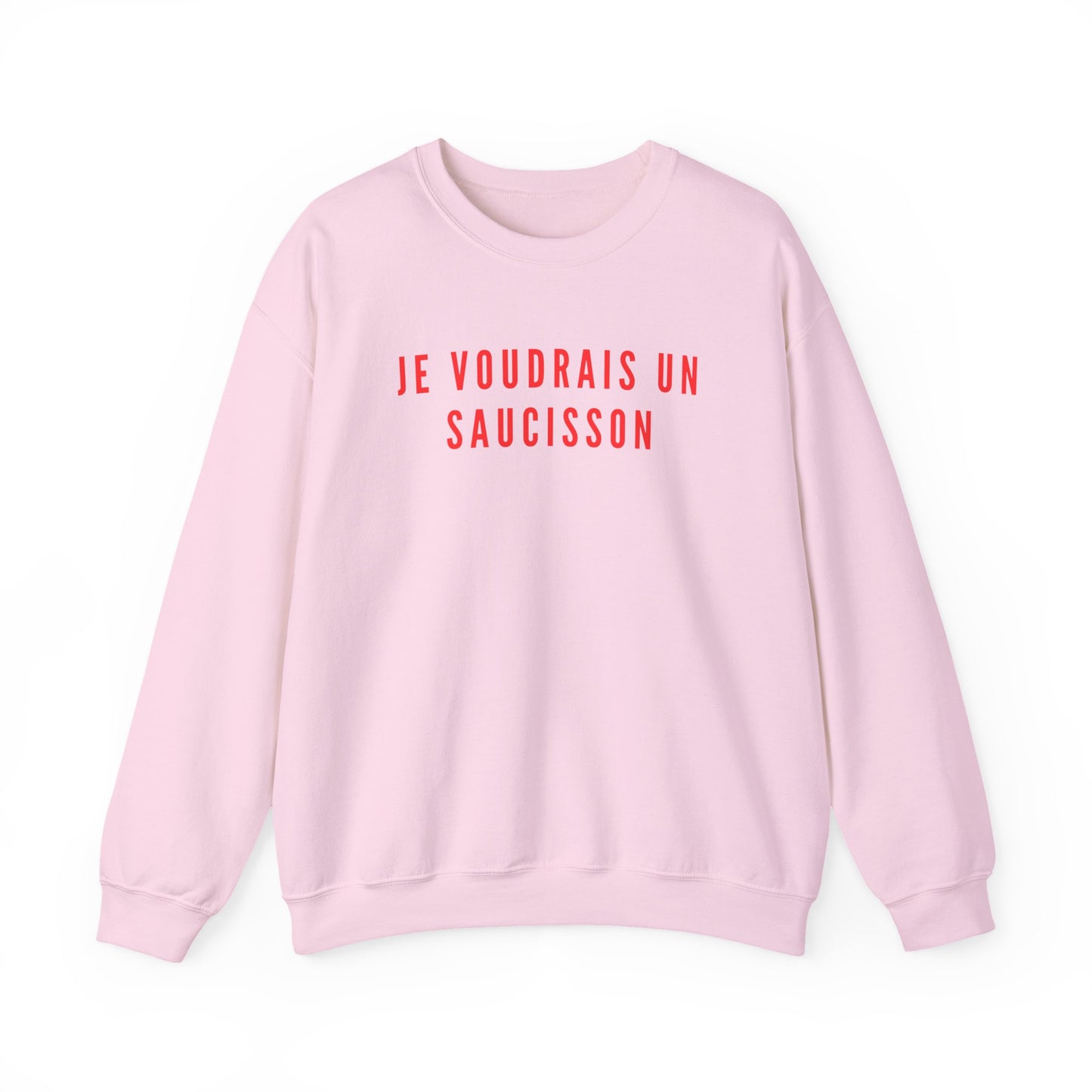 Je Voudrais Un Saucisson Sweatshirt | Funny GCSE French Nostalgia Top | British School Humour Gift | You Know The One