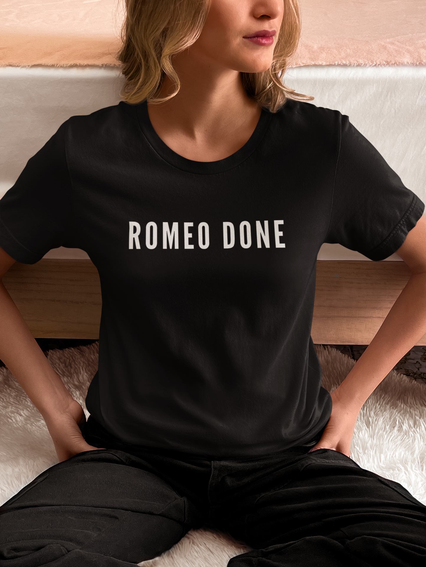 Romeo Done T-Shirt | UK Garage Nostalgia Tee | Early 2000s Slang Shirt | Funny British Gift | Y2K Rave Culture