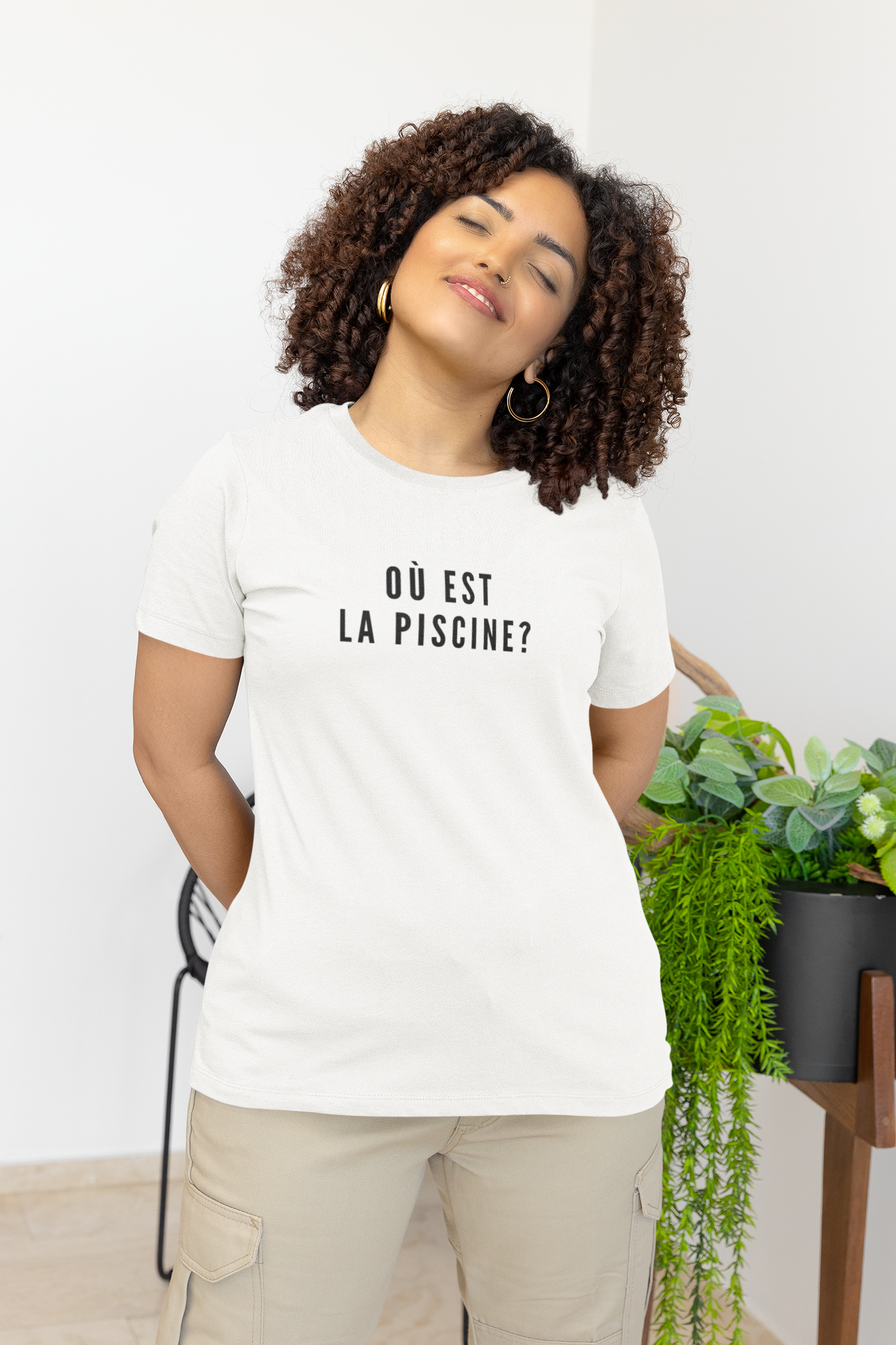 Où Est La Piscine T-Shirt | Funny French Lesson Nostalgia Tee | British School Humour Gift | Retro GCSE Shirt | You Know The One