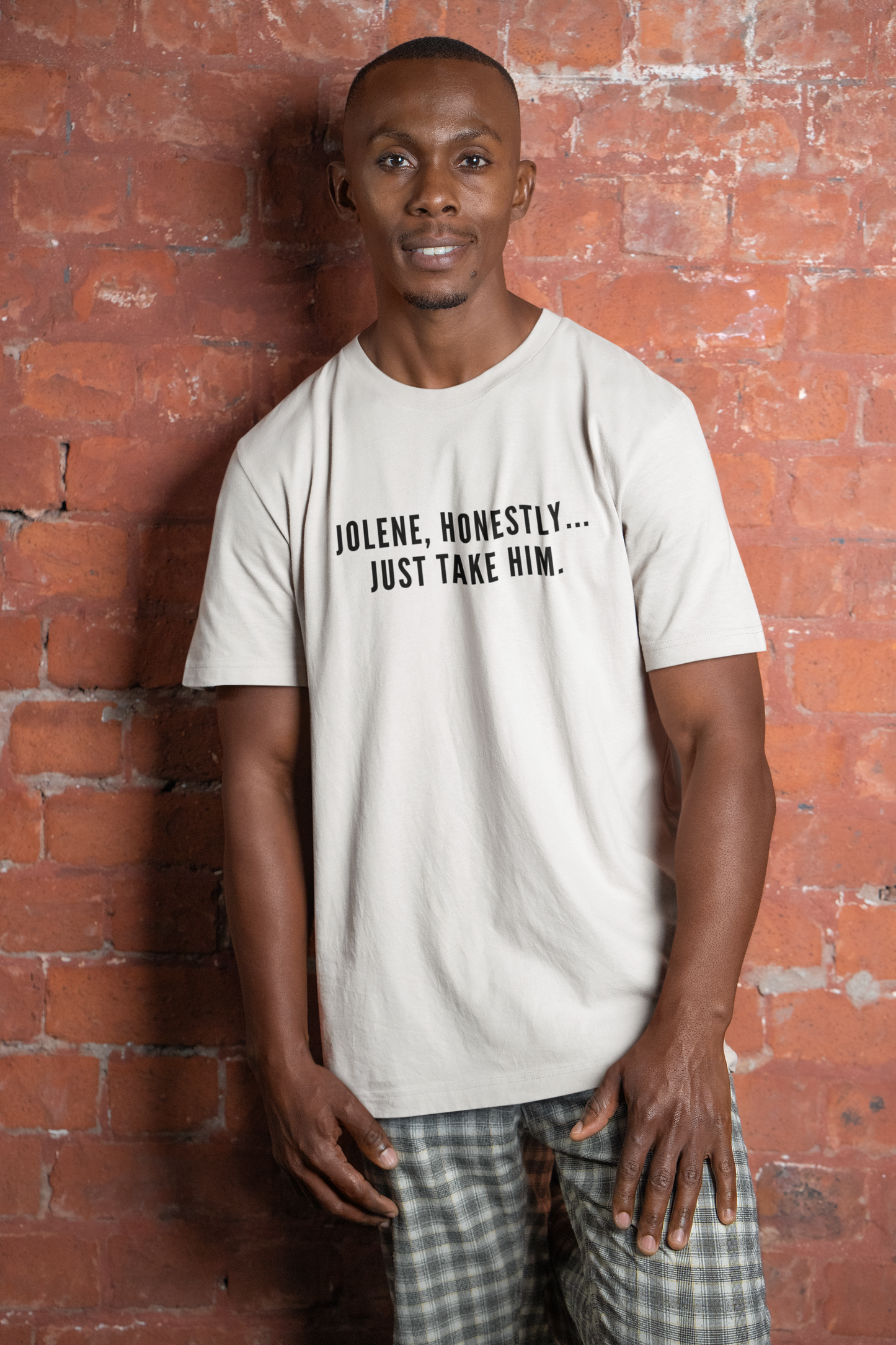 Jolene Honestly Just Take Him T-Shirt | Funny Country Music Tee | Dolly Inspired Slogan Shirt | Retro Lyric Tee
